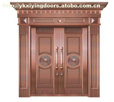 廠家直銷不銹鋼銅門 XYM-8128 豪華別墅非標門的品質之選