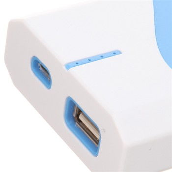 圣奇仕SM60寶石藍(lán)色移動(dòng)電源 6000mAh足量續(xù)航，通用型便攜之選